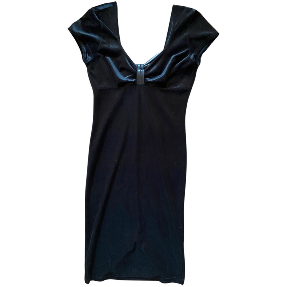 Demi Loon 50’s /60’s vintage velvet body-con dress, pin-up, retro, size s